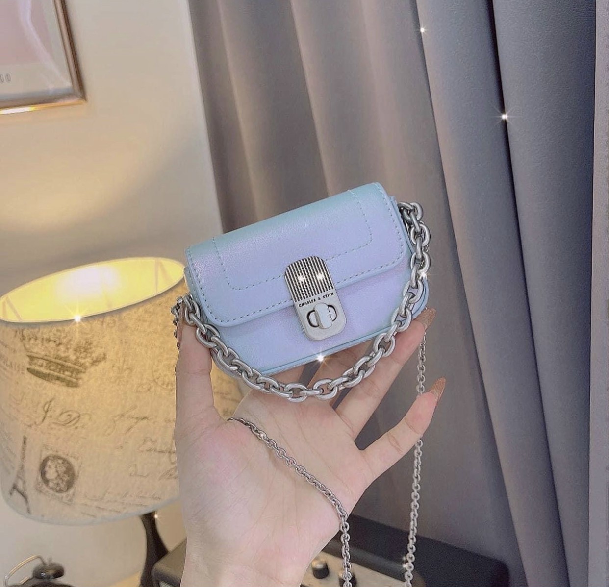 Túi CNK. Mini Đeo Chéo Xinh Xắn Size10cm (Authentic Tuồn)