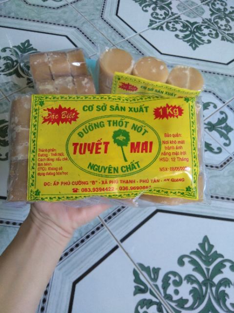 1KG ĐƯỜNG THỐT NỐT BAO NGON
