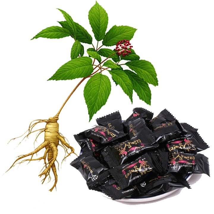 Kẹo Hắc Sâm Daedong Hàn Quốc Bịch 250g- kẹo sâm Hàn quốc - hắc sâm