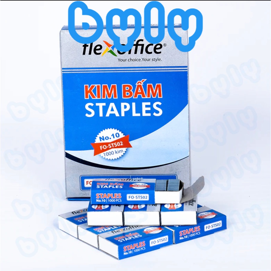 Kim bấm số 10 Flexoffice Thiên Long chất lượng cao FO-STS02