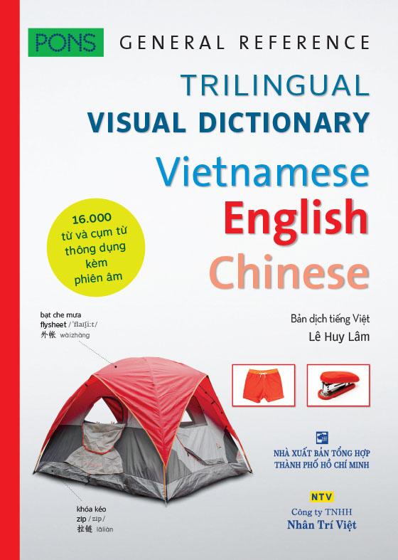 [HCM]Sách - Trilingual Visual Dictionary Vietnamese - English - Chinese - PONS