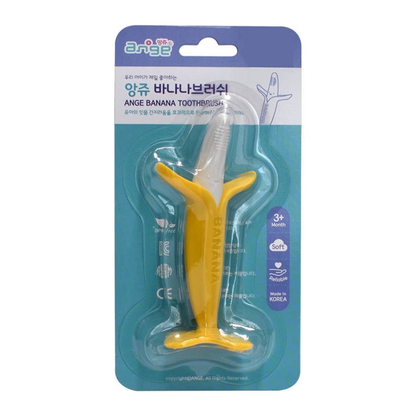 [ XẢ HÀNG] Ngậm nướu Ange Hàn Quốc (Hình dâu/hình chuối)