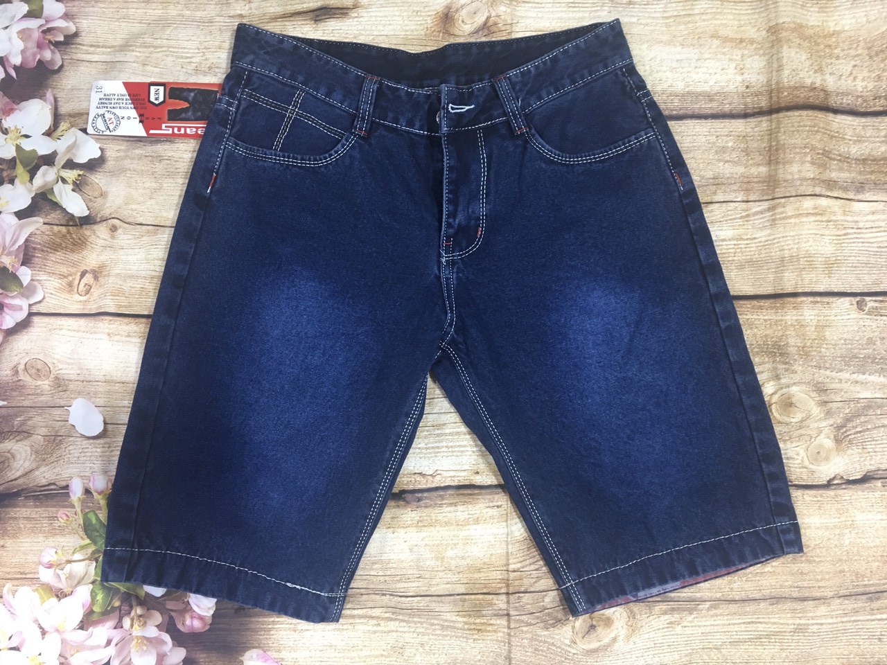 [HCM]QUẦN SHORT JEAN BẺ LAI TRƠN