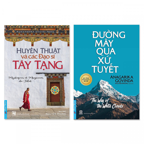 Sách - Combo 2 cuốn: Huyền Thuật Và Các Đạo Sĩ Tây Tạng Và Đường Mây Qua Xứ Tuyết