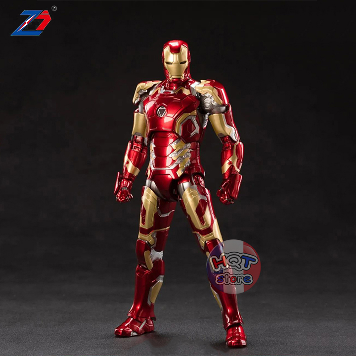 Mô hình iron man mark xliii zd toys chính hãng tỉ lệ 1/10