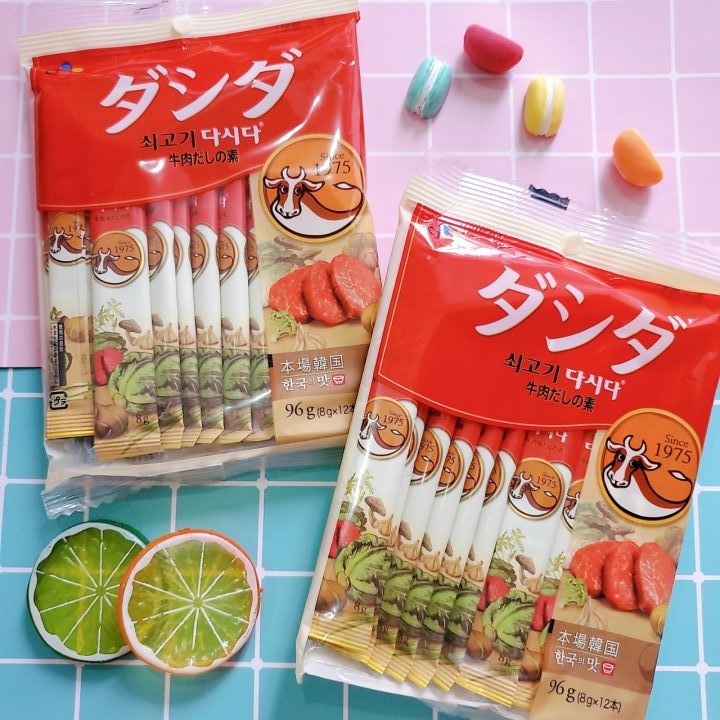 Hạt Nêm Vị Bò Dashida Hàn Quốc Gói 96g