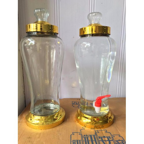 Bình thủy tinh 4 lít có van