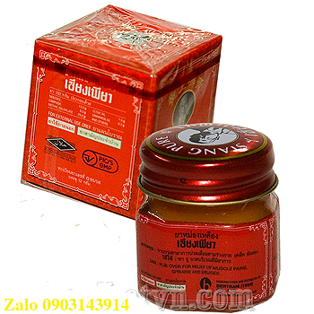 Dầu cù là Siang Pure Yellow balm Thái Lan