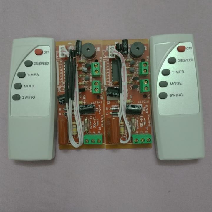 Mạch điều khiển từ xa quạt (Tiếng Anh)