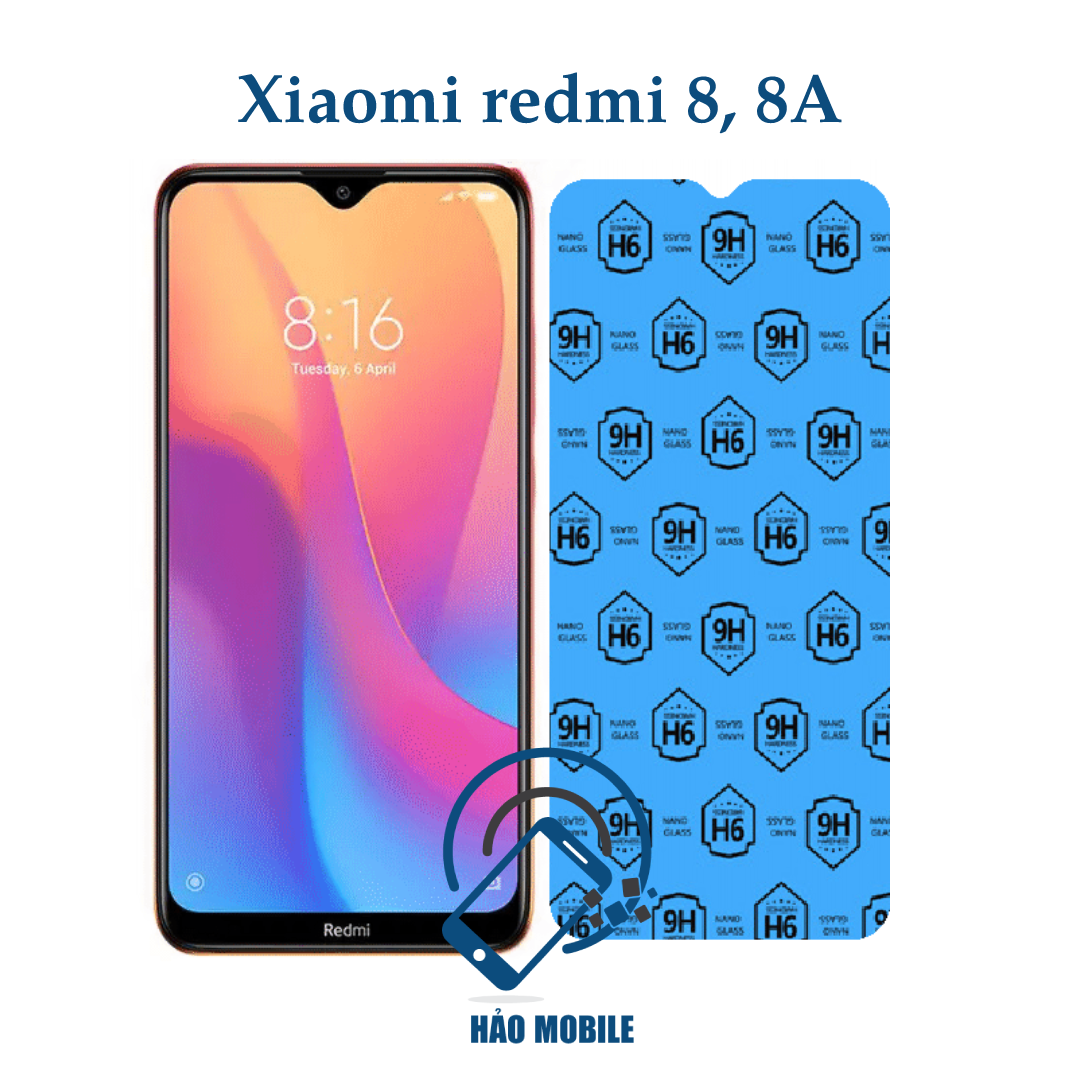 Dán cường lực dẻo nano Xiaomi redmi 8, 8A