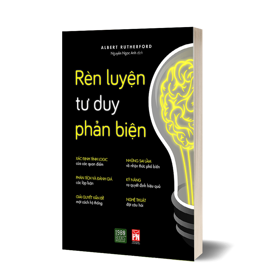 Sách - rèn luyện tư duy phản biện