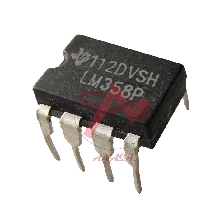 Ic khuếch đại thuật toán opam lm358 dip8