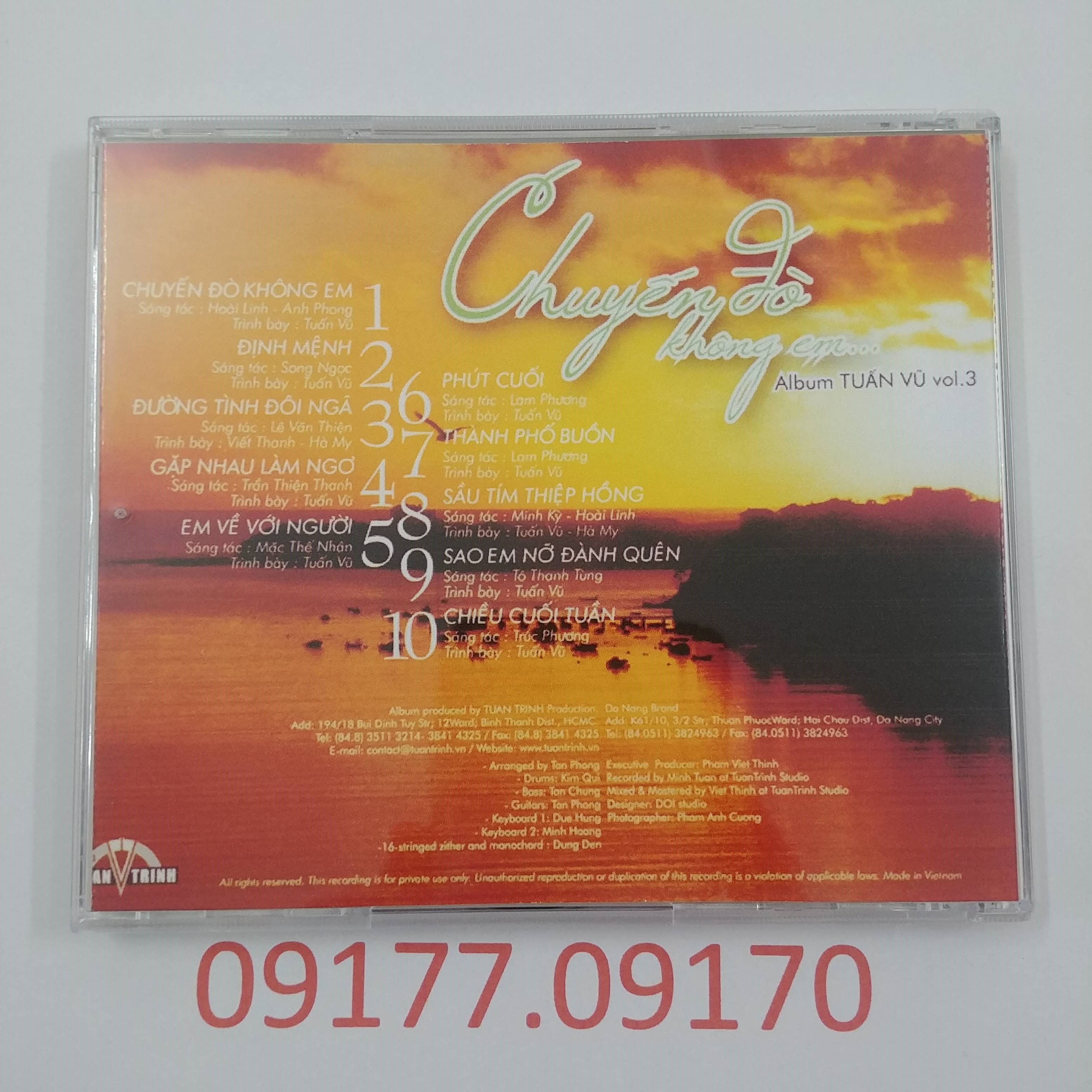 [HCM]CD Chuyến Đò Không Em - Tuấn Vũ