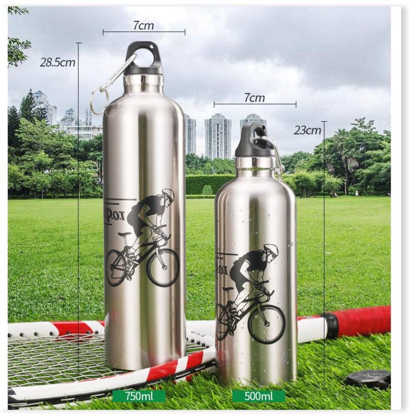 Bình đựng nước 👉bh 1 tháng 👈 bình nước xe đạp nhôm sport pot thiết kế năng động, tiện dụng 3405