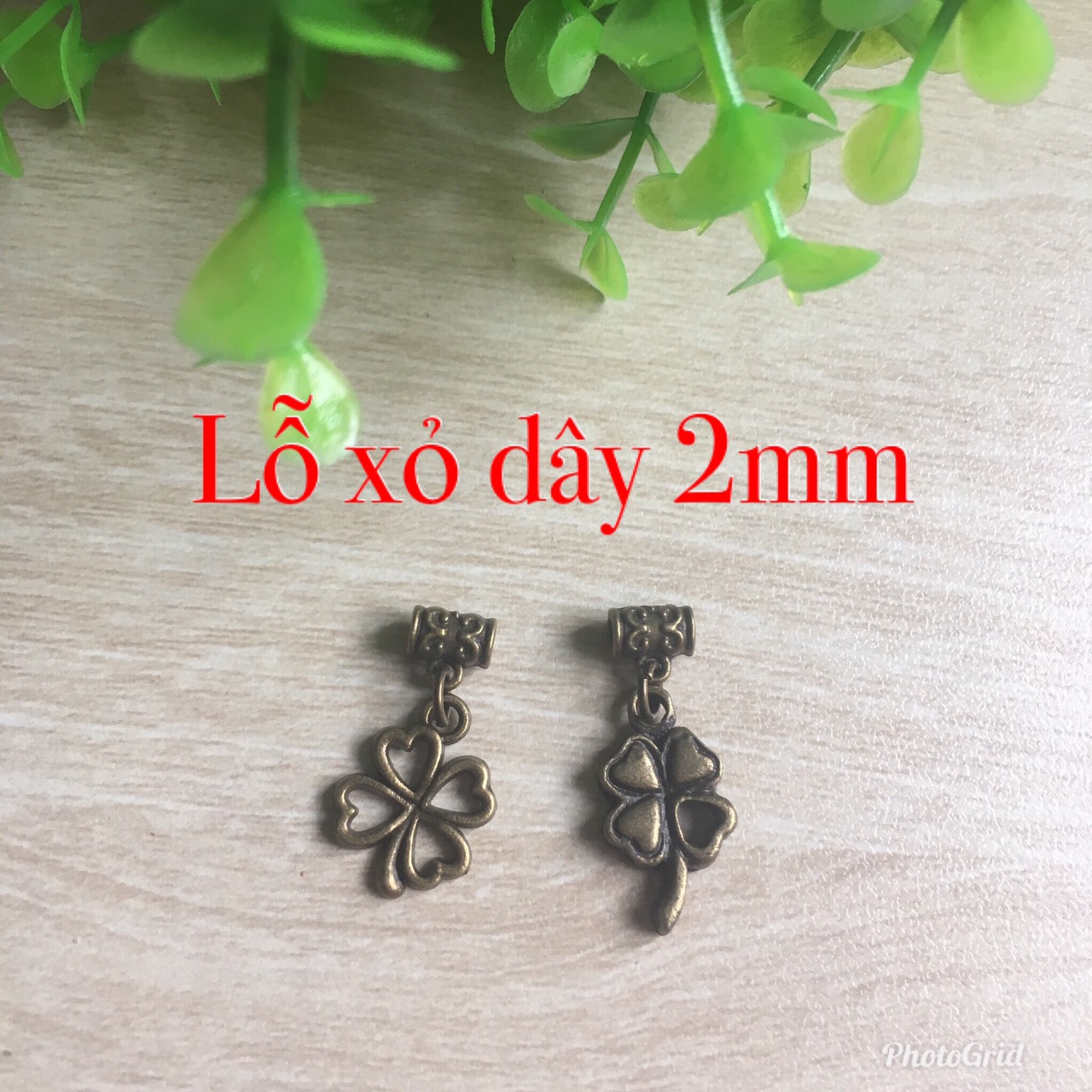 🍀🌺 1 charm cỏ 3 lá 4 lá may mắn bình an 🍀🌺