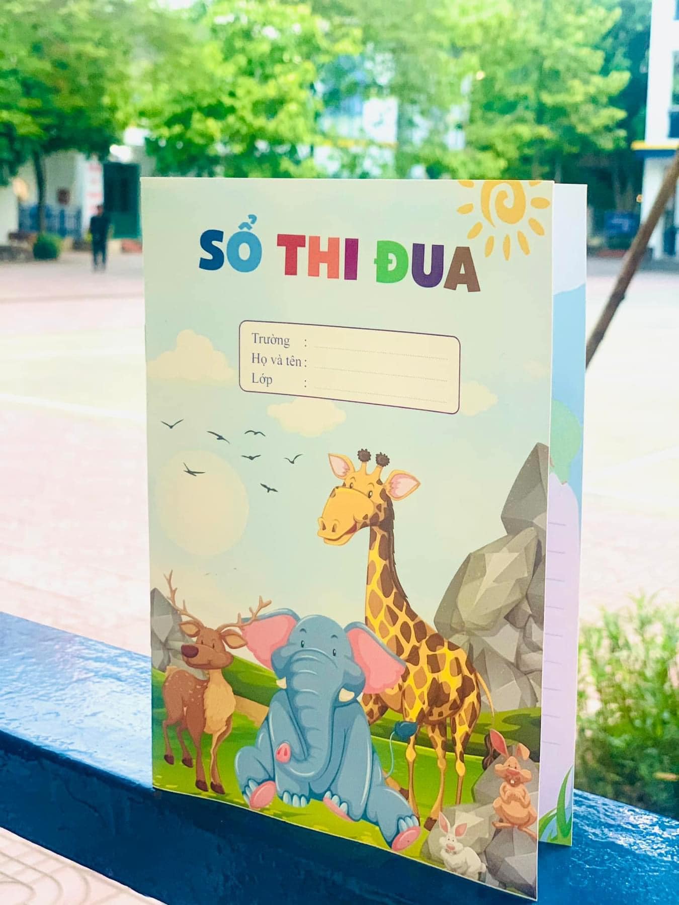 Sổ thi đua khen thưởng tích điểm sticker đổi quà