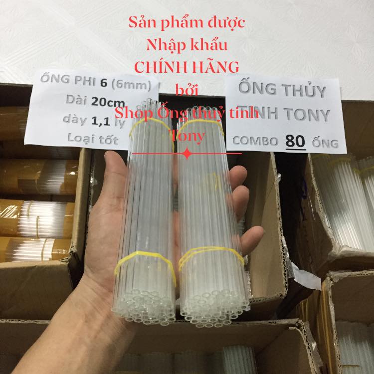 Ống thủy tinh 1OO ống +QUÀ TẶNG