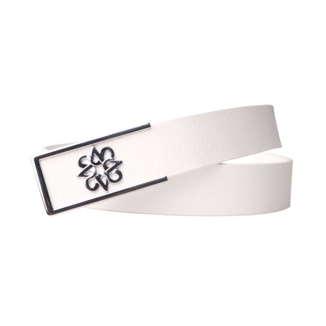 Thắt lưng golf da nữ viền kim loại - belt
