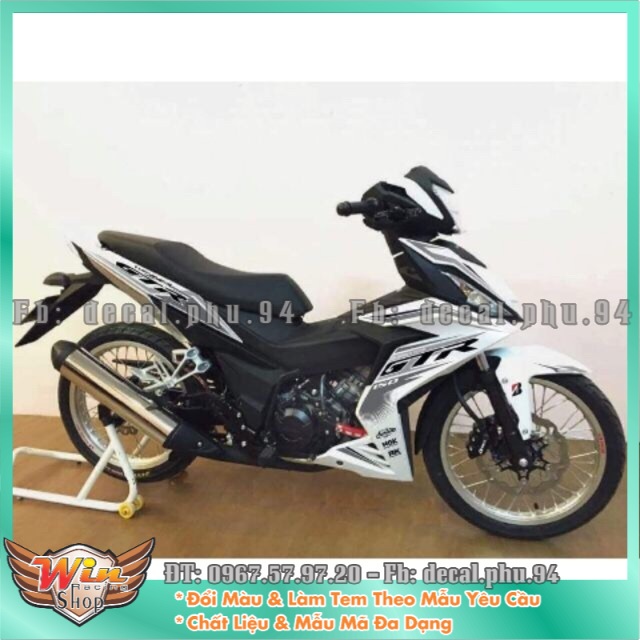 Tem rời winner GTR Đen bạc
