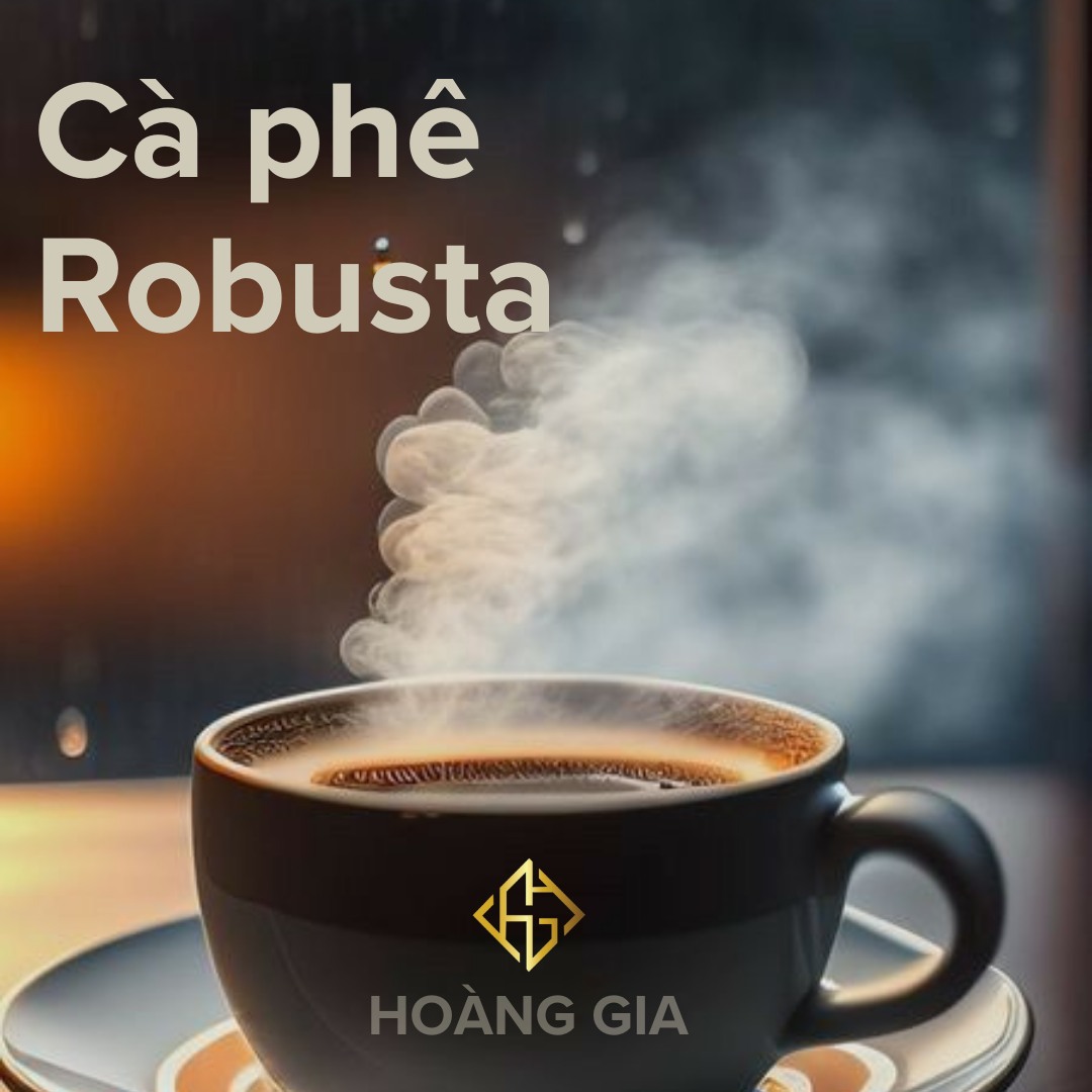 Cà Phê Robusta Hoàng Gia – Rang Mộc, Hương Vị Truyền Thống, Túi 250g