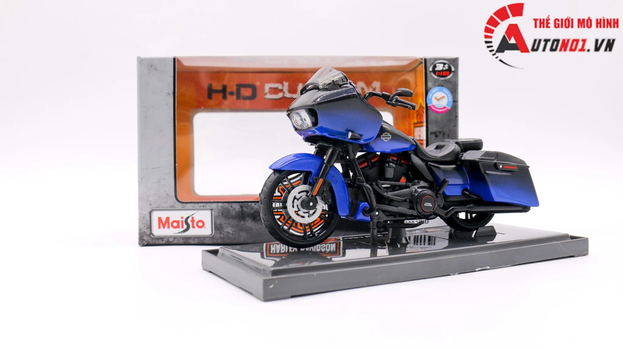 Mô hình harley davidson 2018 cvo road glide 7373
