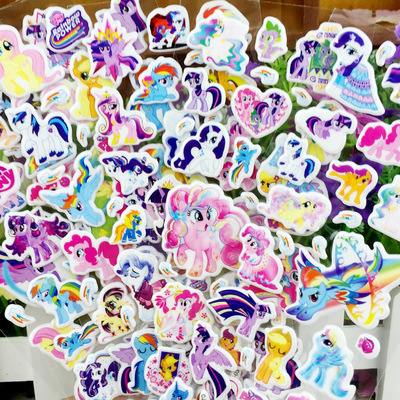 Sticker hoạt hình in nổi 3D.Miếng dán sticker cho bé