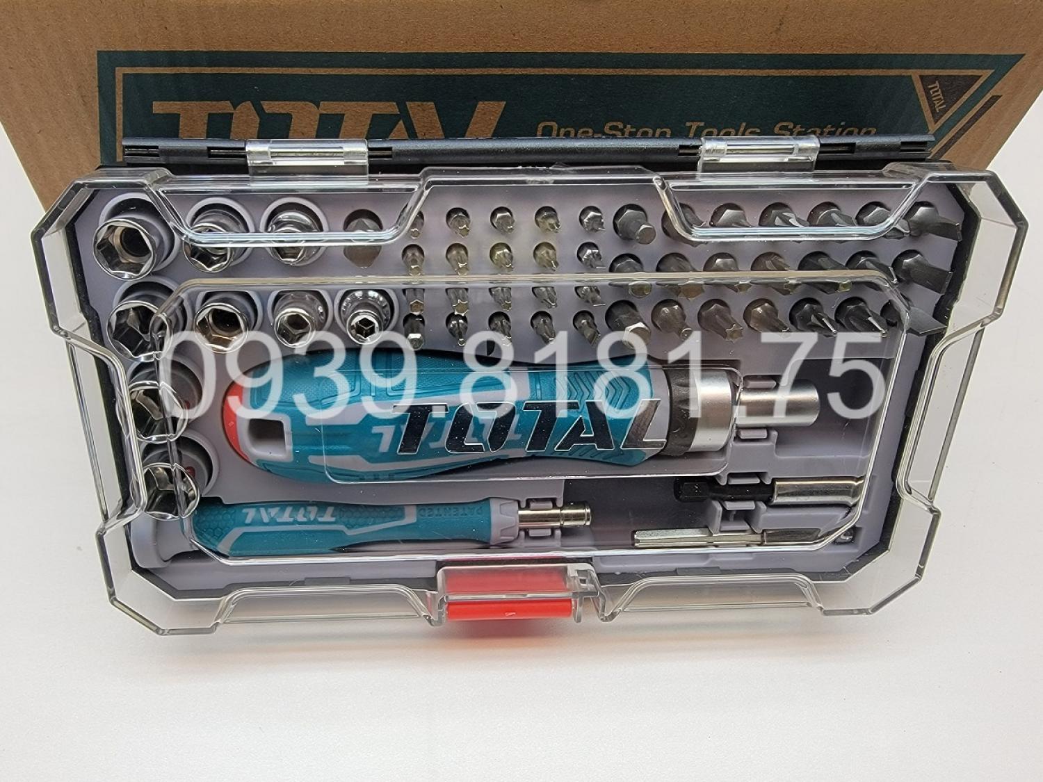 BỘ 55 TUA VÍT ĐA NĂNG (TỰ ĐỘNG) TOTAL TACSD30556 [CHÍNH HÃNG]