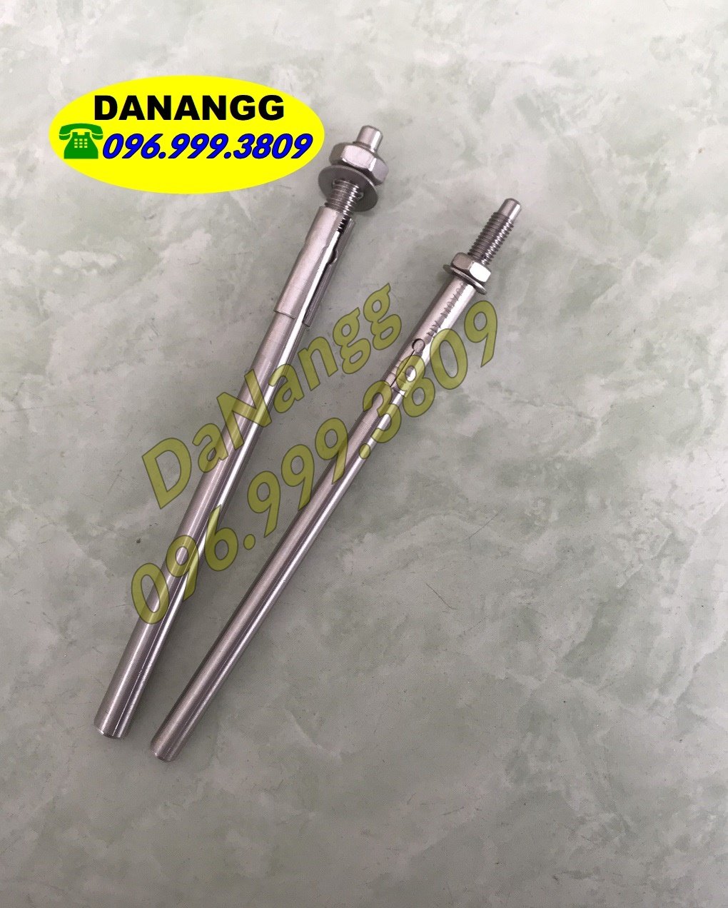Bộ 2 cây đóng tháo bi bánh xe honda yamaha inox chất lượng