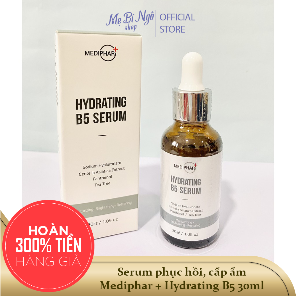 [HÀNG CÔNG TY] Serum phục hồi cấp ẩm Mediphar+ Hydrating B5 30ml