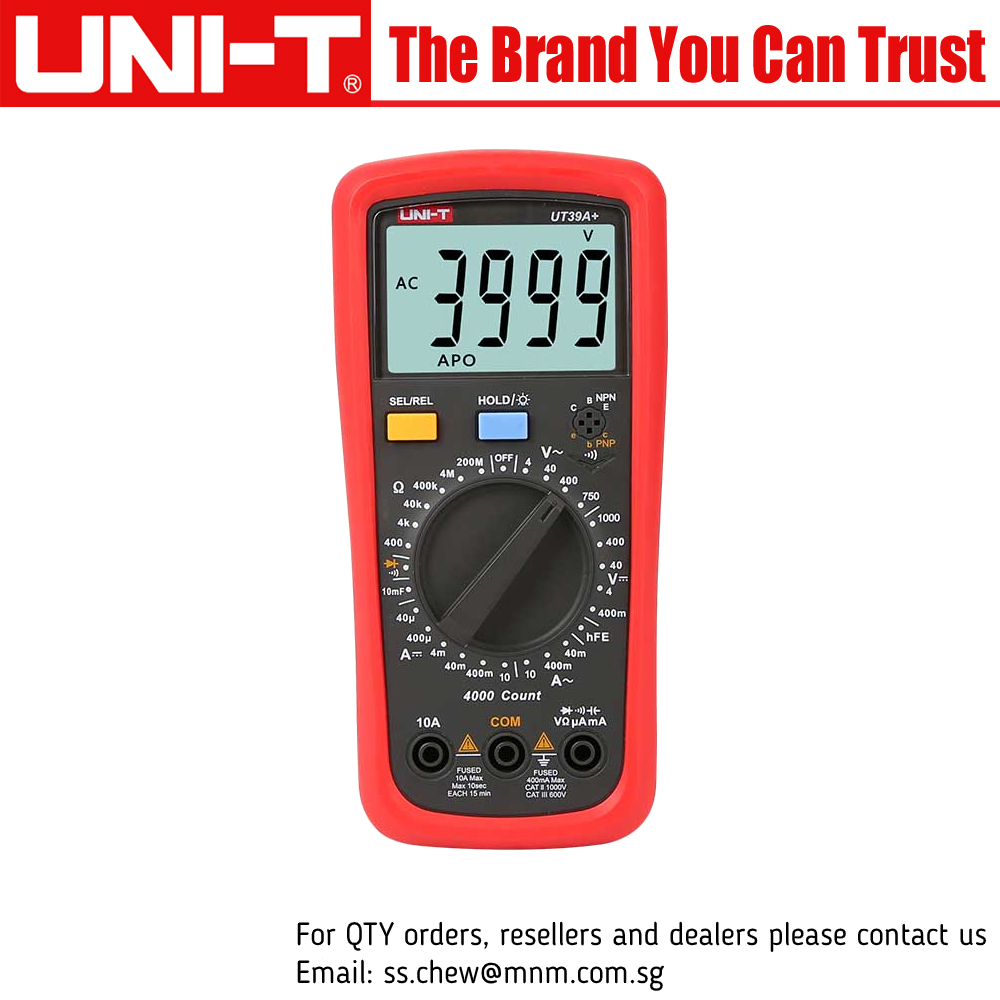 UNI-T UT39C+ UT39A+ Digital Multimeter