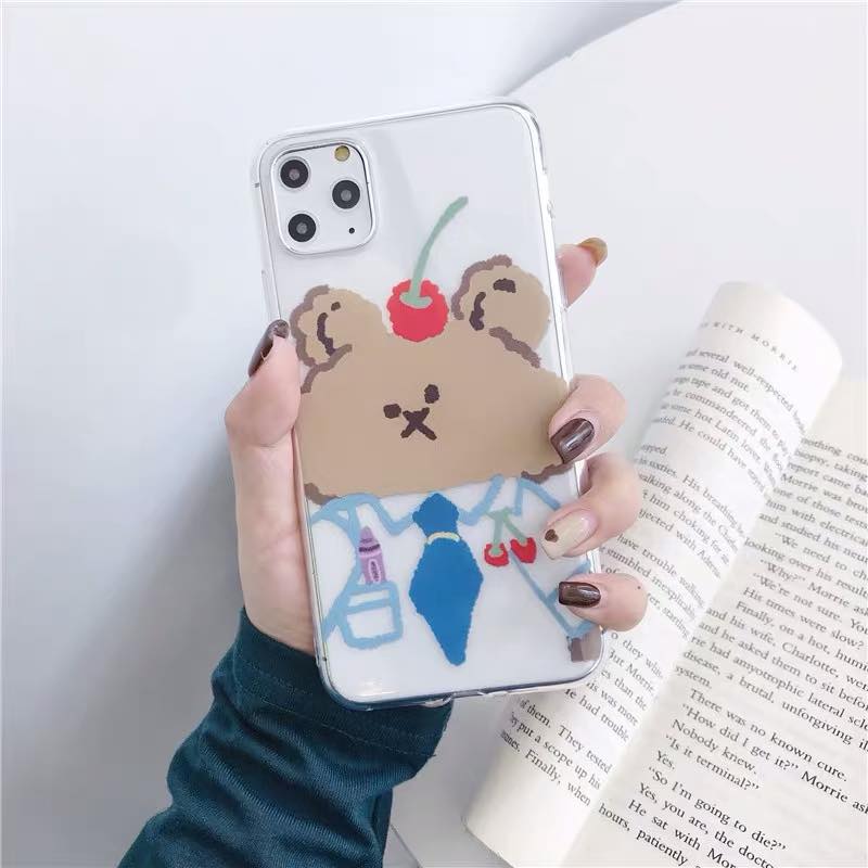 (SIÊU HOT) Ốp lưng hình gấu mặt buồn đủ dòng iphone