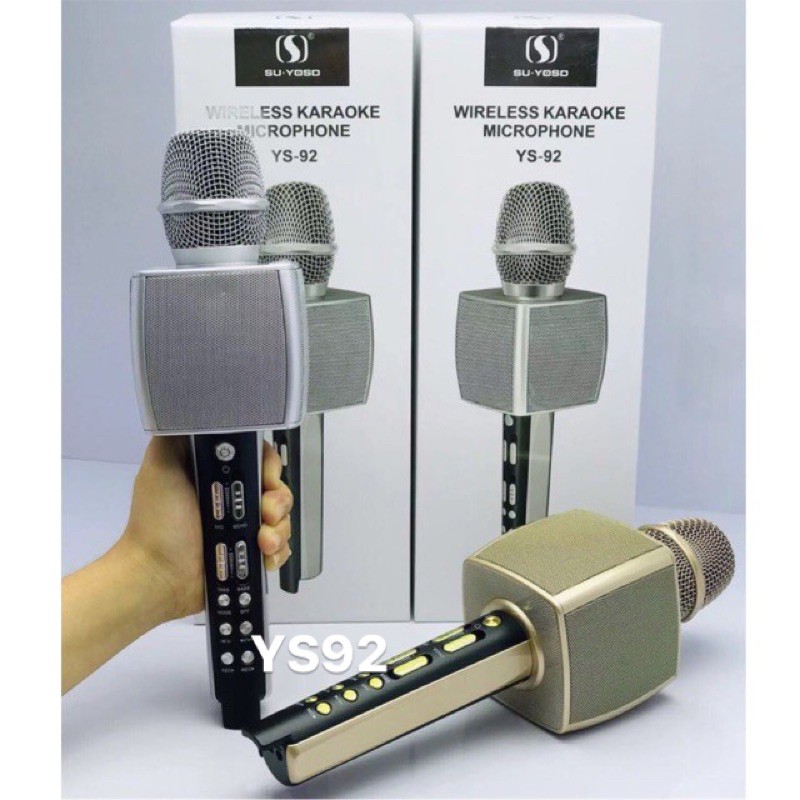 Micro bluetooth Ys-92 karaoke  kèm loa