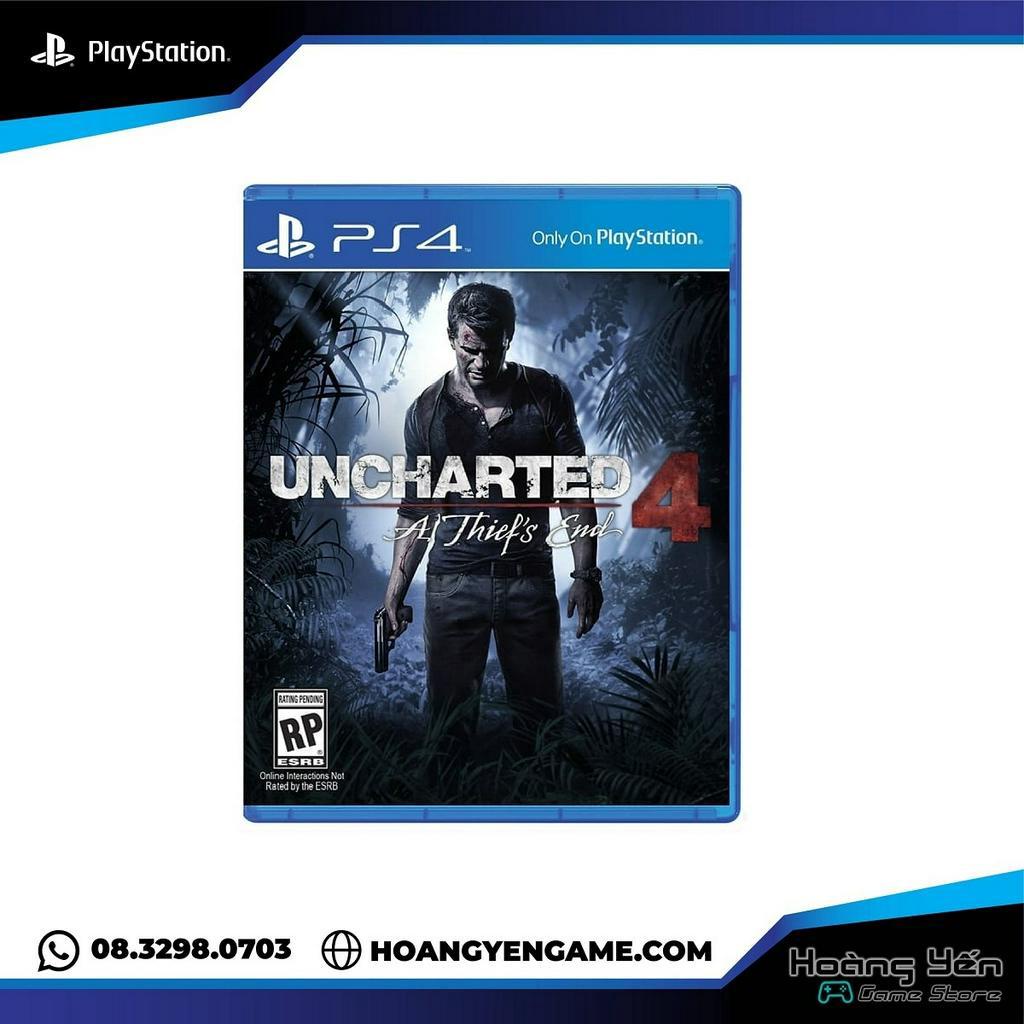 Đĩa game Uncharted 4 PS4