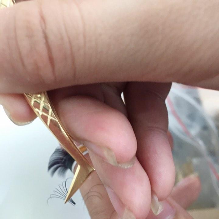 BỘ NHÍP NỐI MI 4 CHIẾC MẠ VÀNG