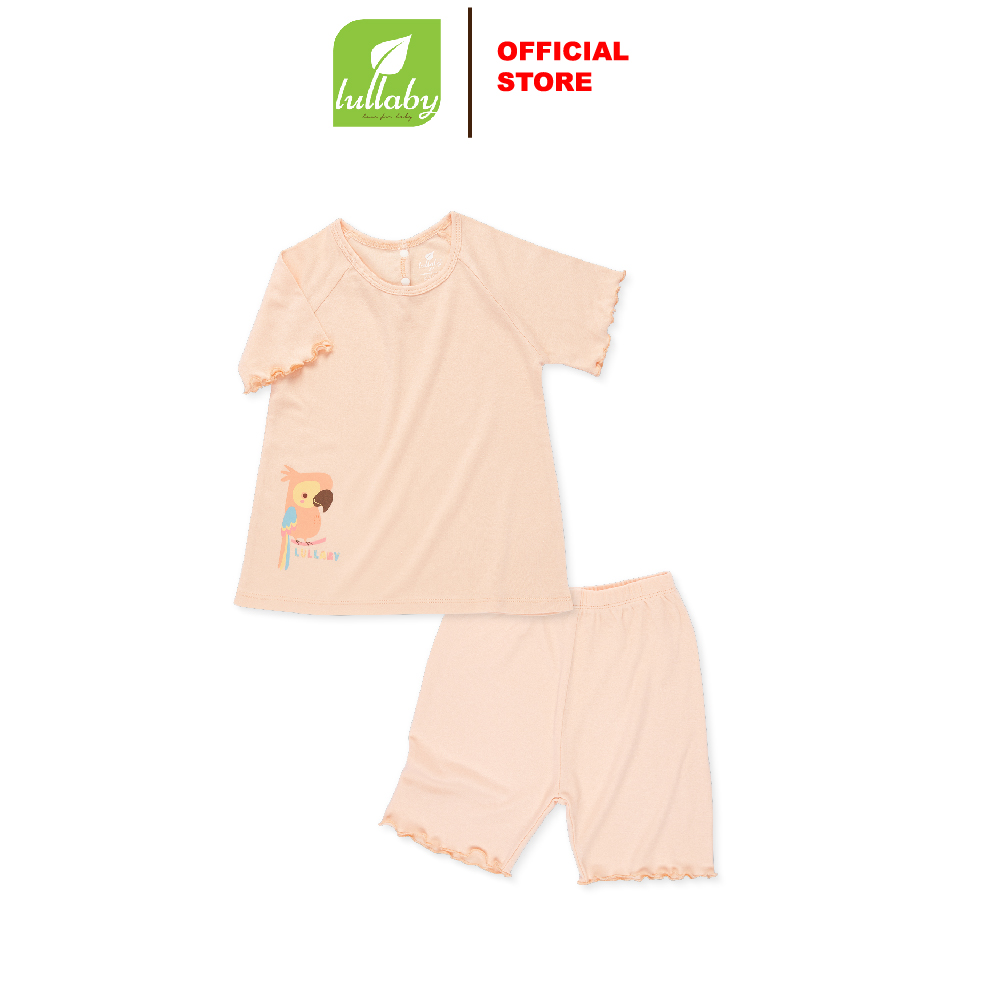 Lullaby - bộ bg cộc tay cổ bèo nh162v