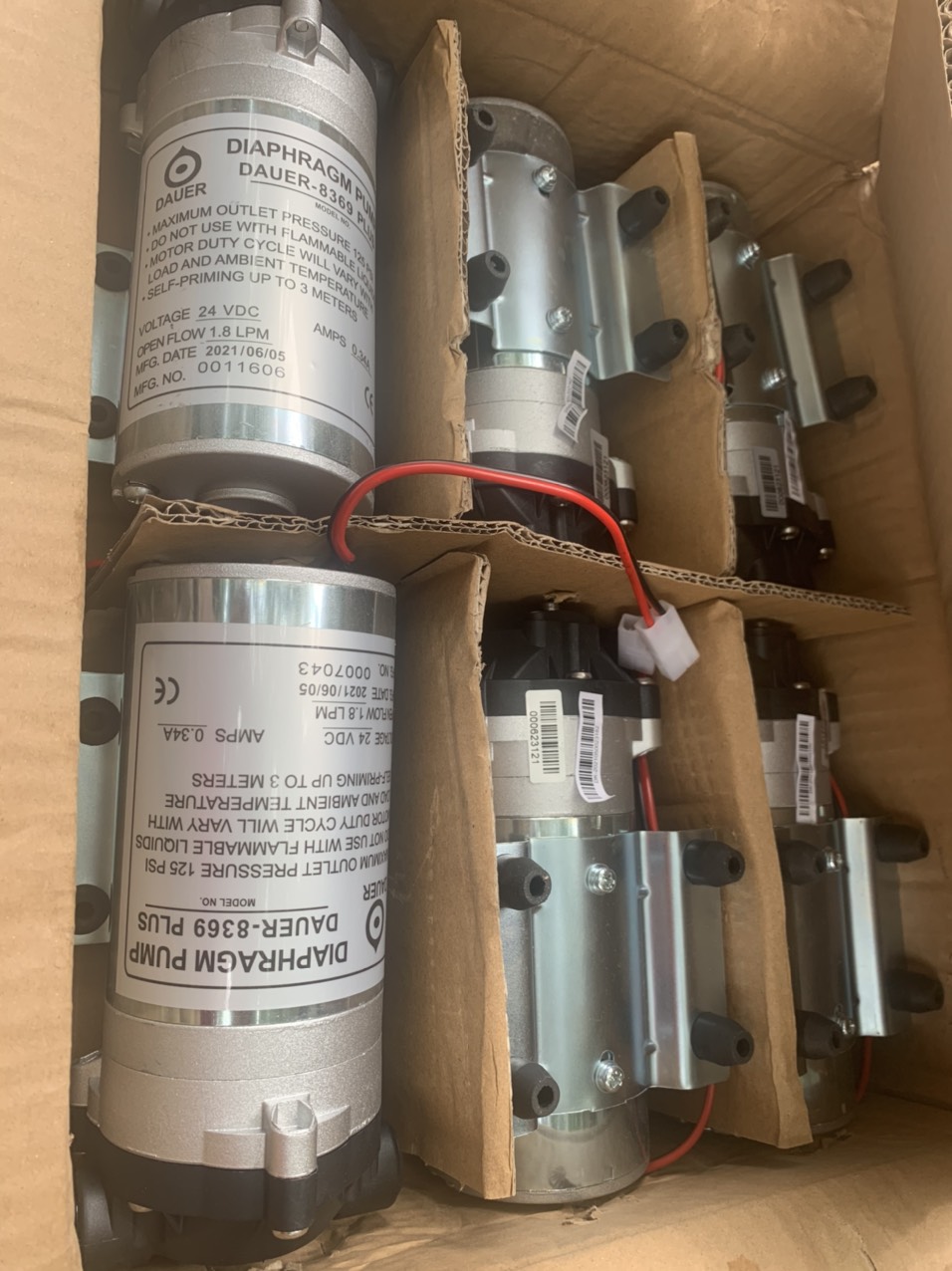 Bơm máy lọc nước 24V DAUER-8369 Plus