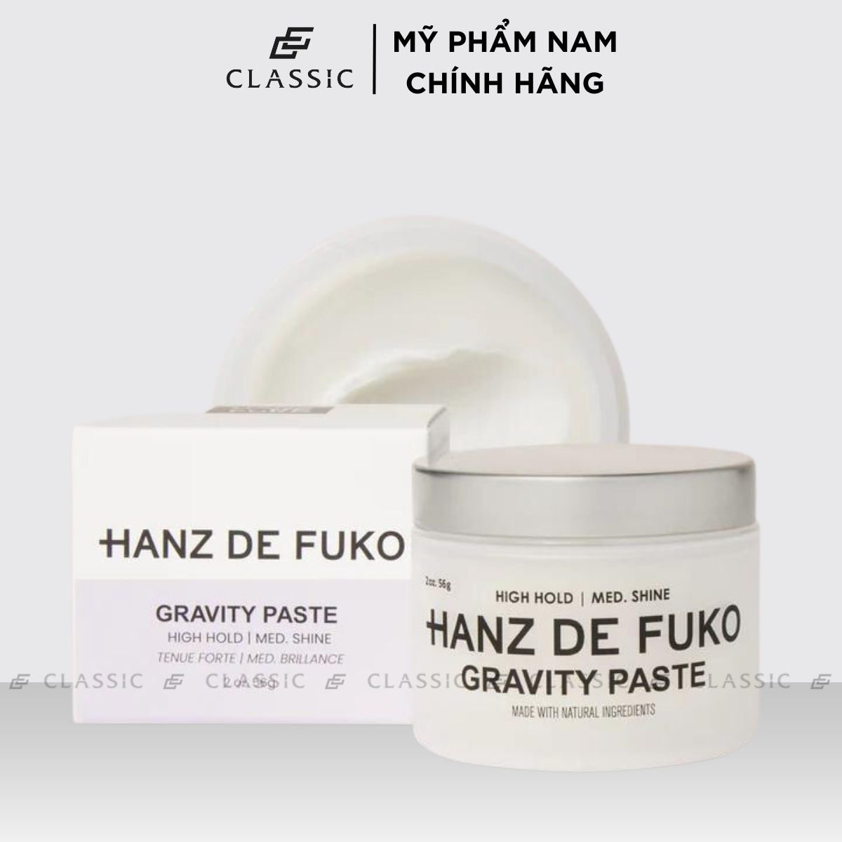 Sáp vuốt tóc Hanz De Fuko Gravity Paste