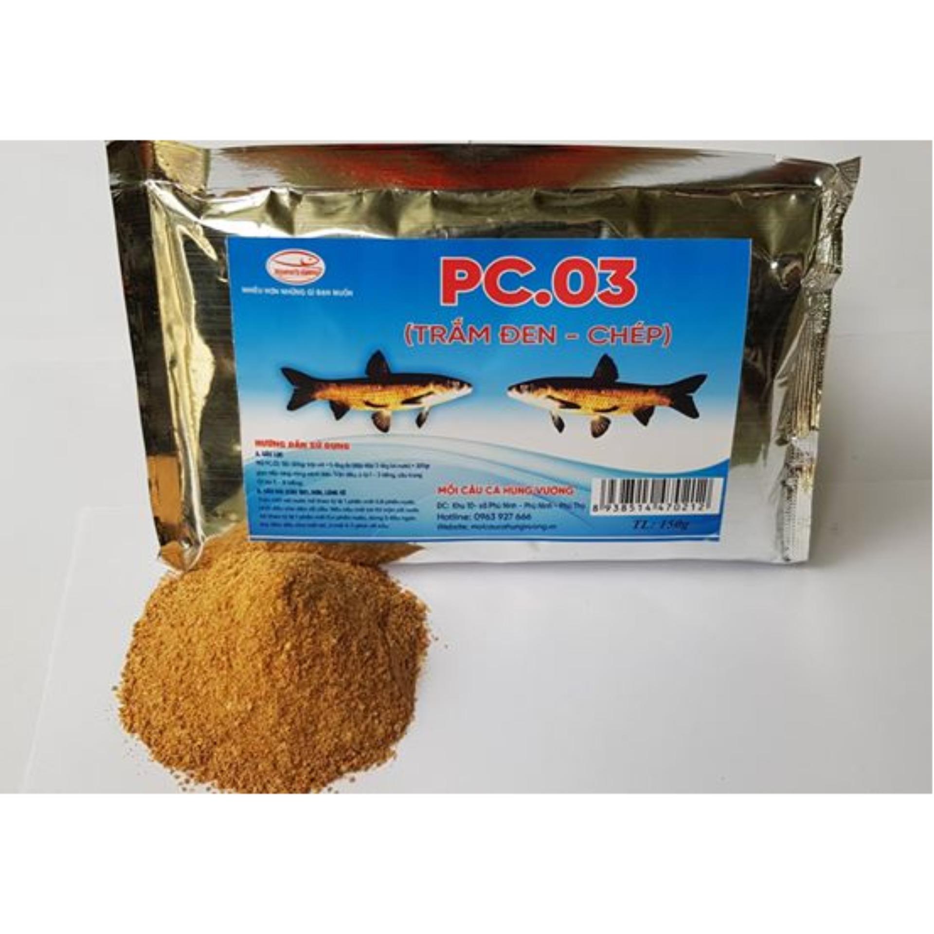 Mồi câu cá PC.03 - Câu cá Trắm đen - Chép