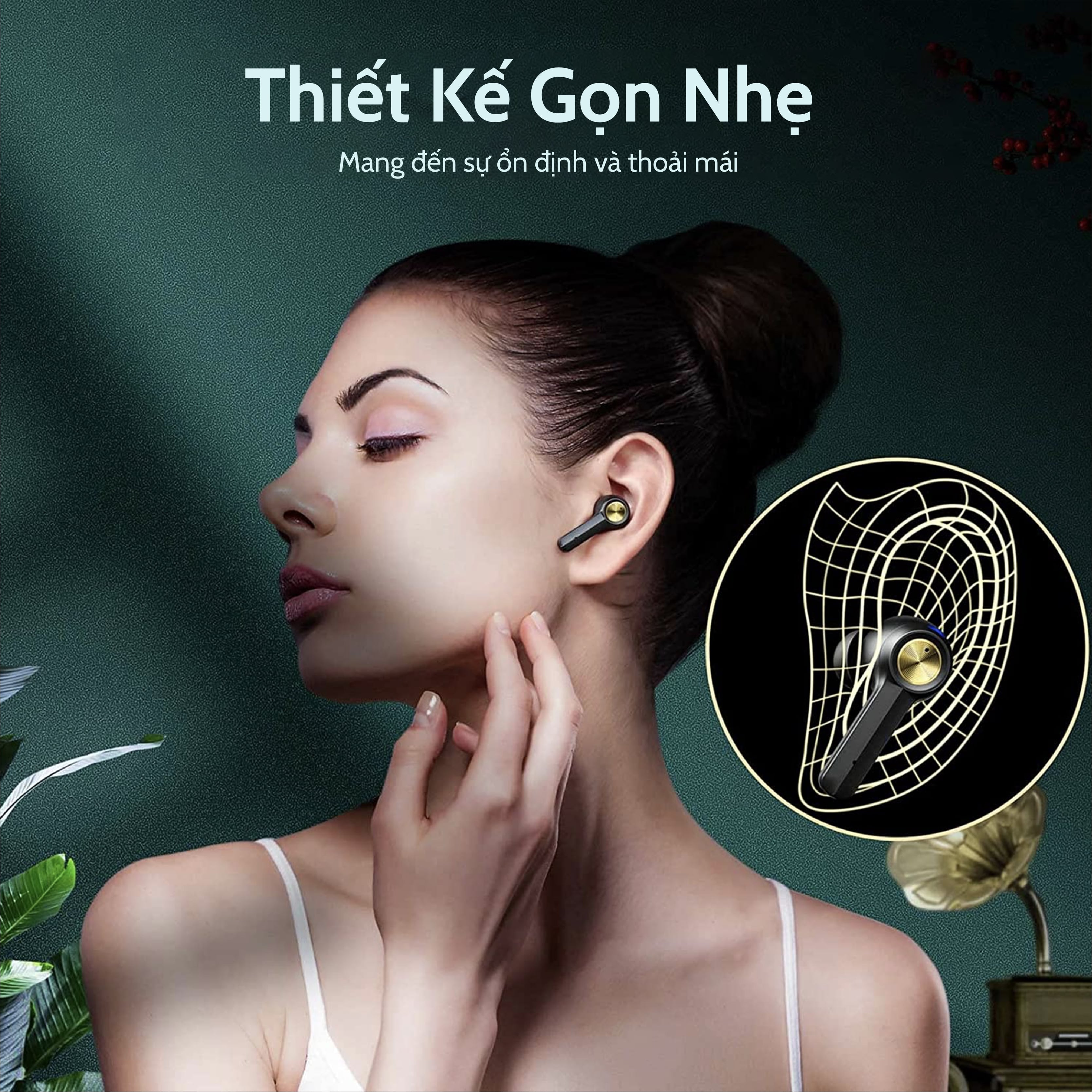Tai nghe OneOdio F2 Bluetooth 5.0 âm thanh HiFi