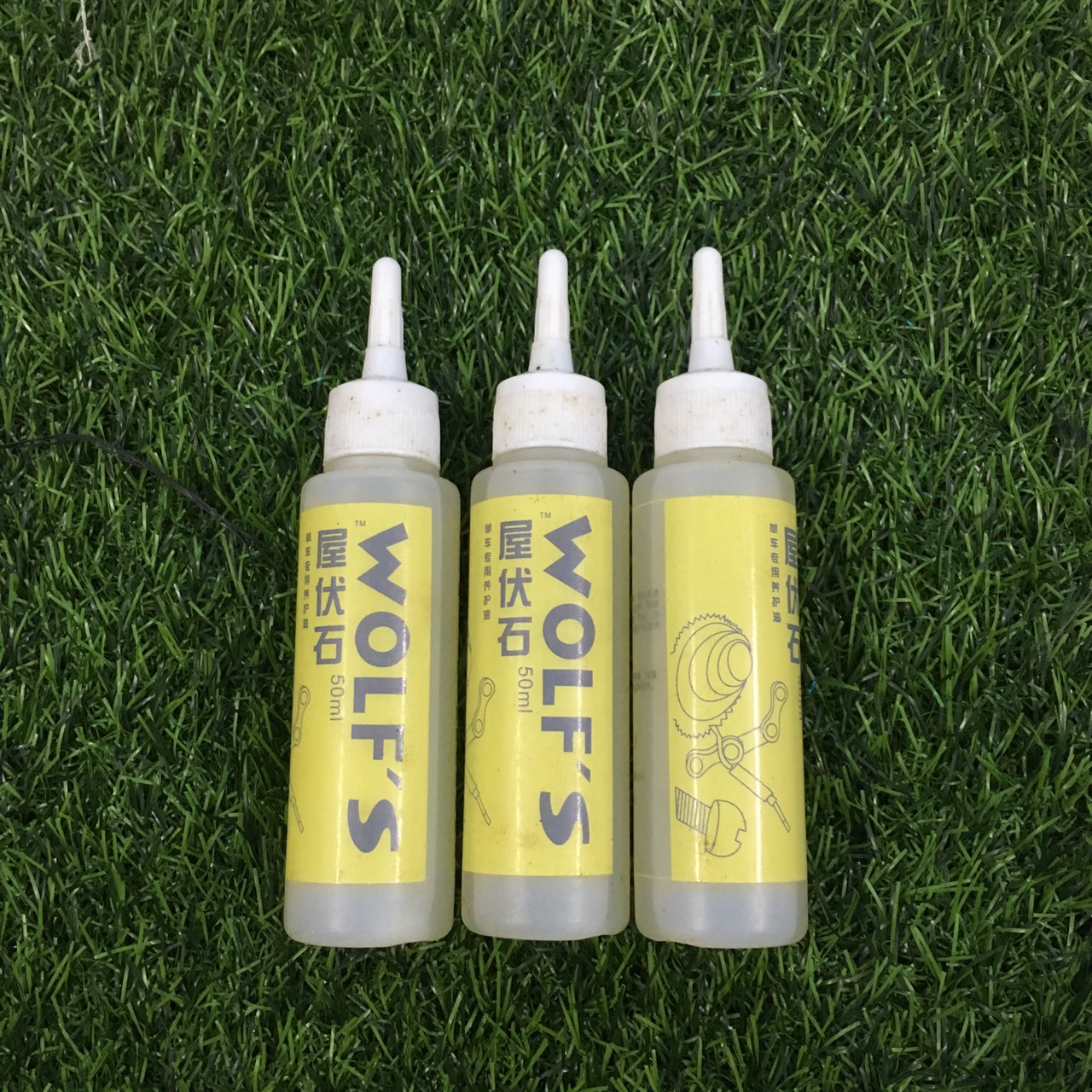 dầu tra xích xe đạp thể thao Wolf 50 ml