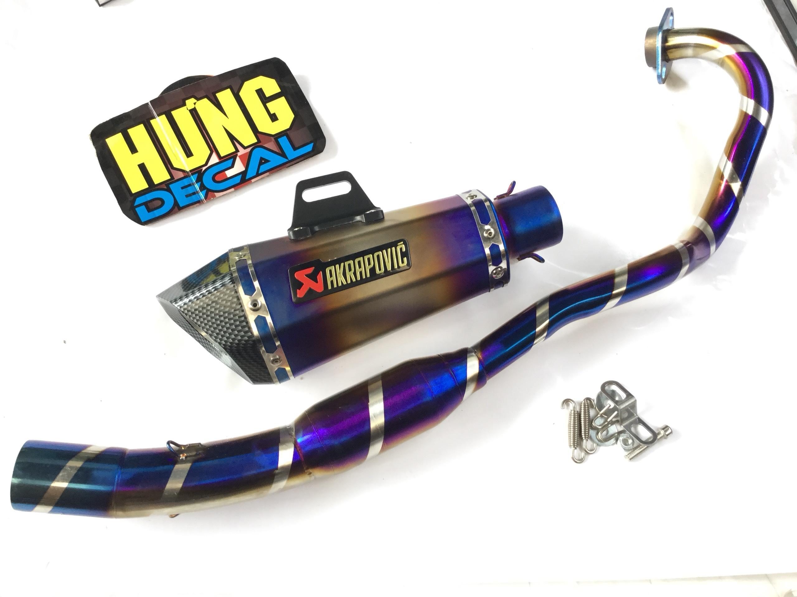 Bộ pô akapovic 7 màu xịn full cổ bầu hơi titan exciter 150 , Sản Phẩm Chất Lượng, Gian Hàng Uy Tín, Giá Cả Cực Tốt, Mua Ngay.