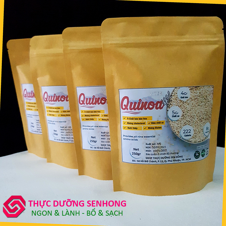 Hạt diêm mạch - 500gr- Quinoa trắng organic nhập khẩu