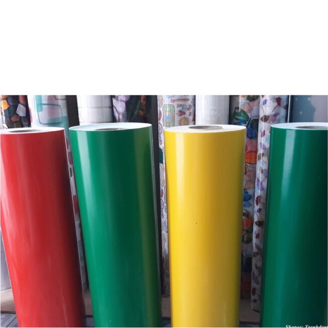 Decal Đề Can Các Màu Khổ 60 , Decal Màu Trơn