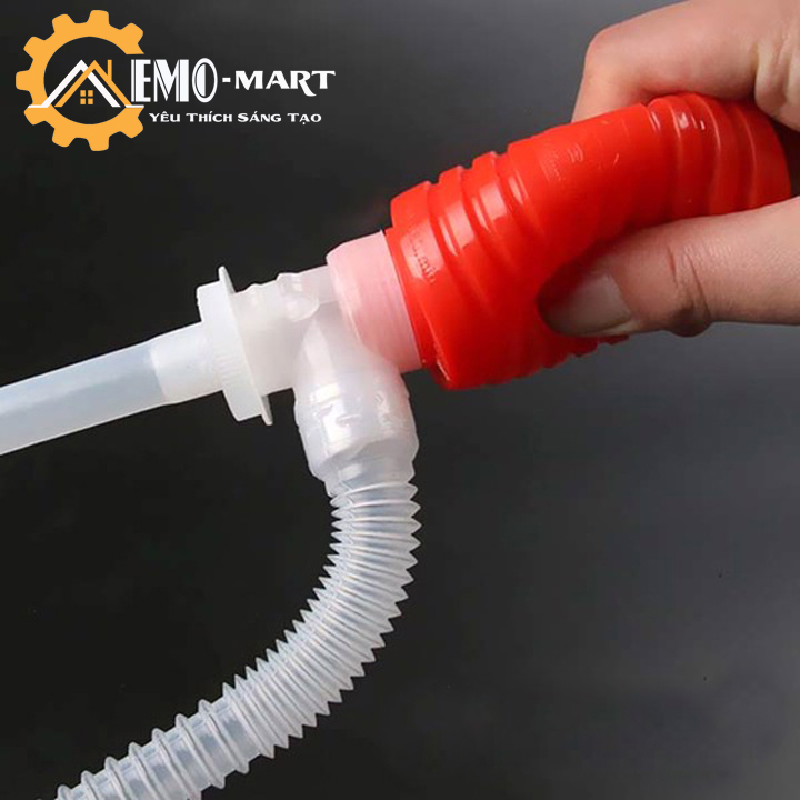 Dụng cụ hút xăng dầu bóp tay