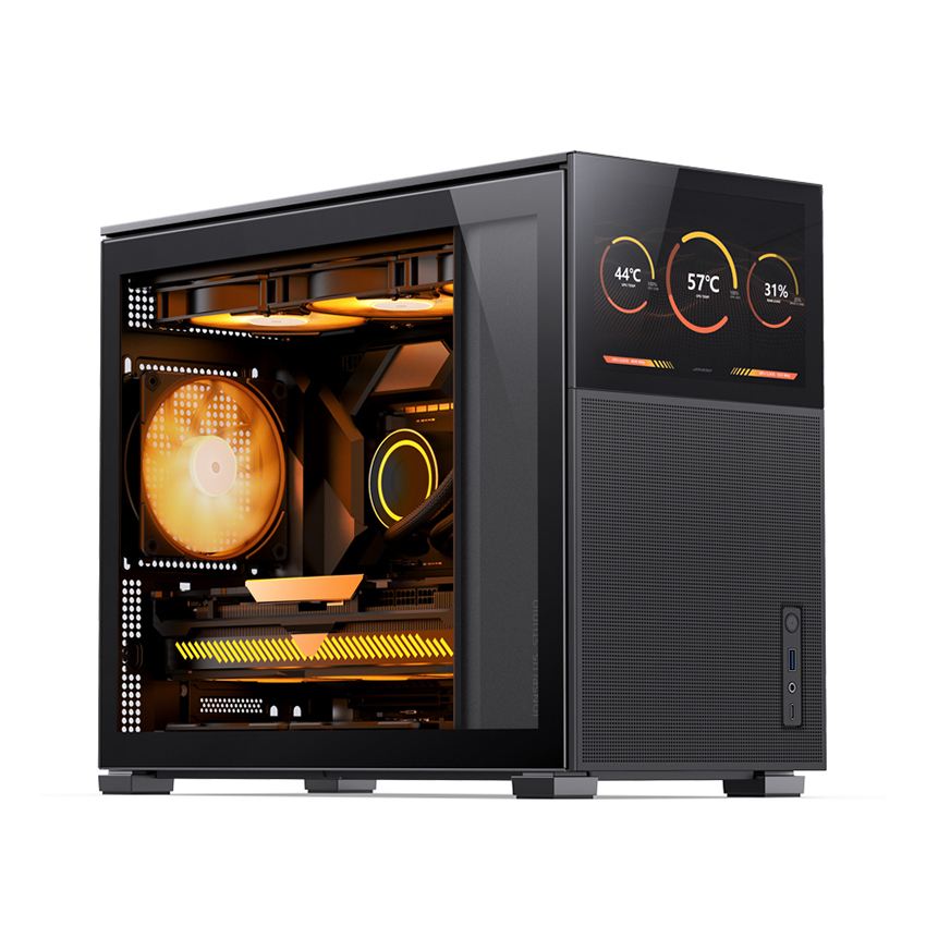 Vỏ case Jonsbo D31 MESH SC Black ( Mini Tower_Màu Đen)