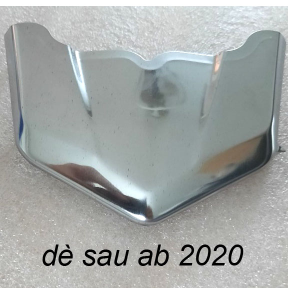 Ốp dè xe máy - bộ inox trước sau