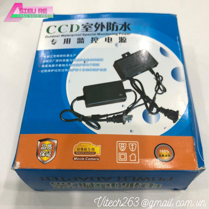 Nguồn treo 12V-2A Dùng Cho Mắt Camera Quan Sát
