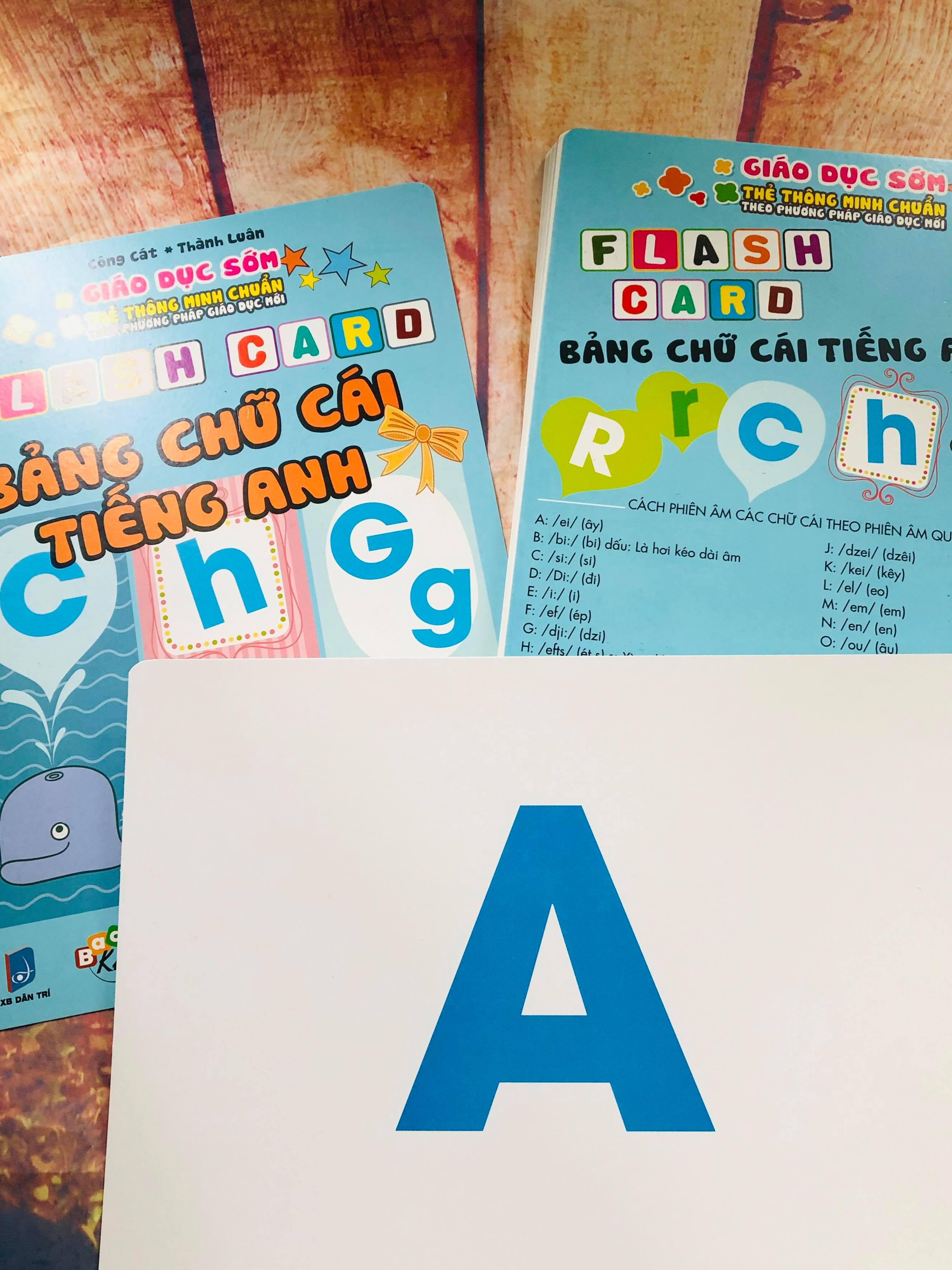 Flashcard Bảng Chữ Cái Tiếng Anh (Bắc Hà)
