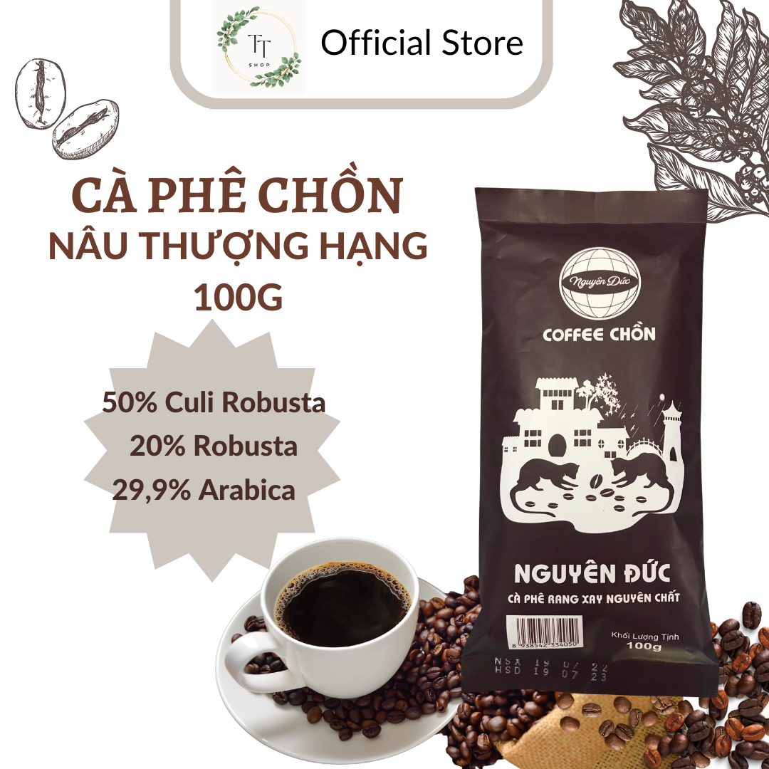 Cà phê Chồn nâu Thượng Hạng