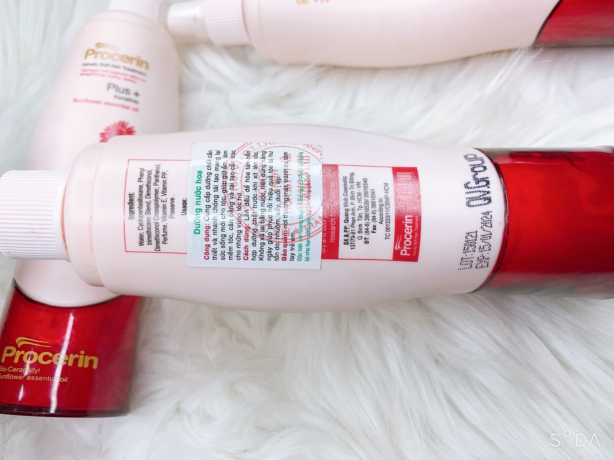 Dưỡng tóc hương nước hoa Procerin 200ML